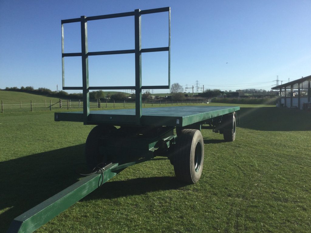 28ft bale trailer