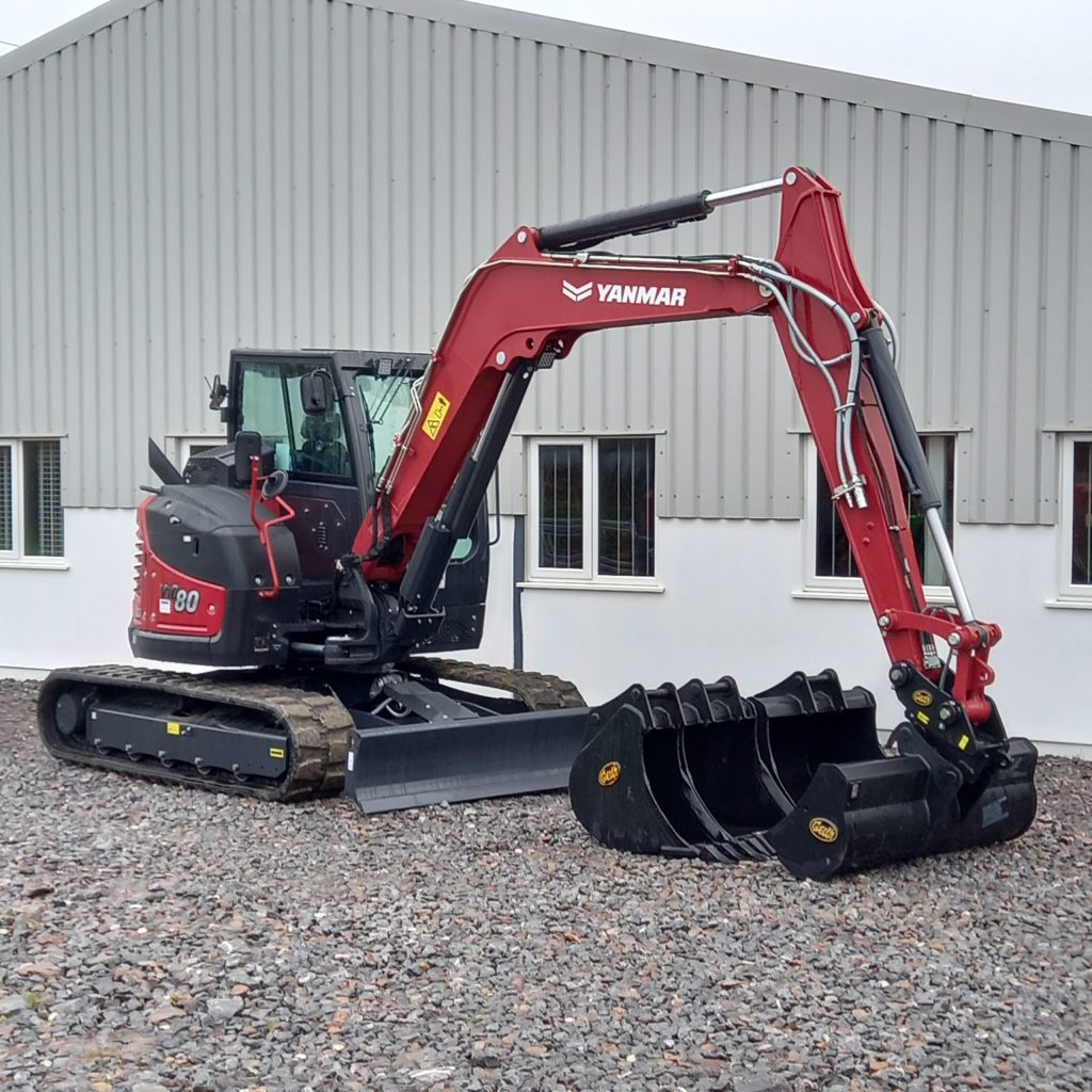 Yanmar Vio80 8T Digger