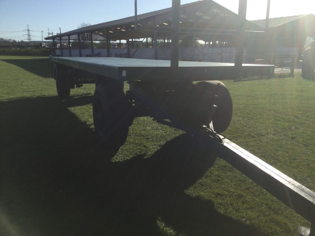 28ft bale trailer