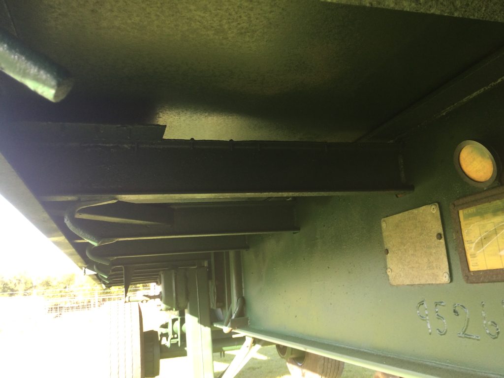 28ft bale trailer