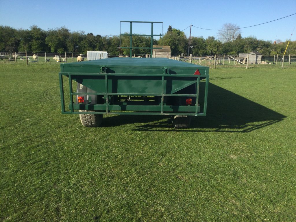 28ft bale trailer