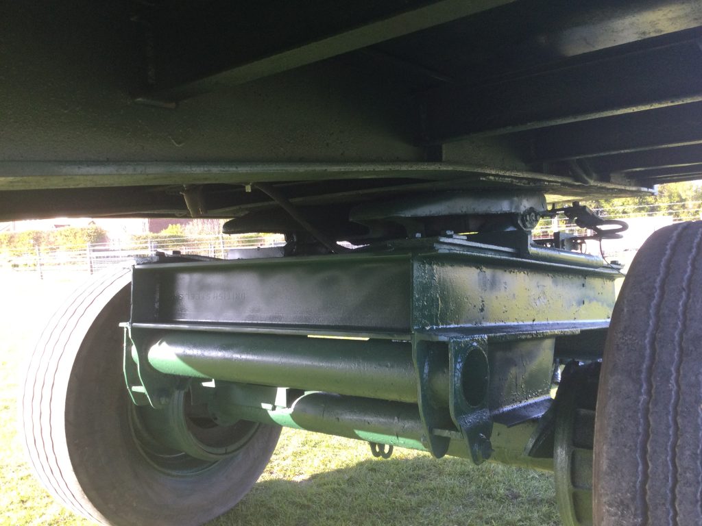 28ft bale trailer