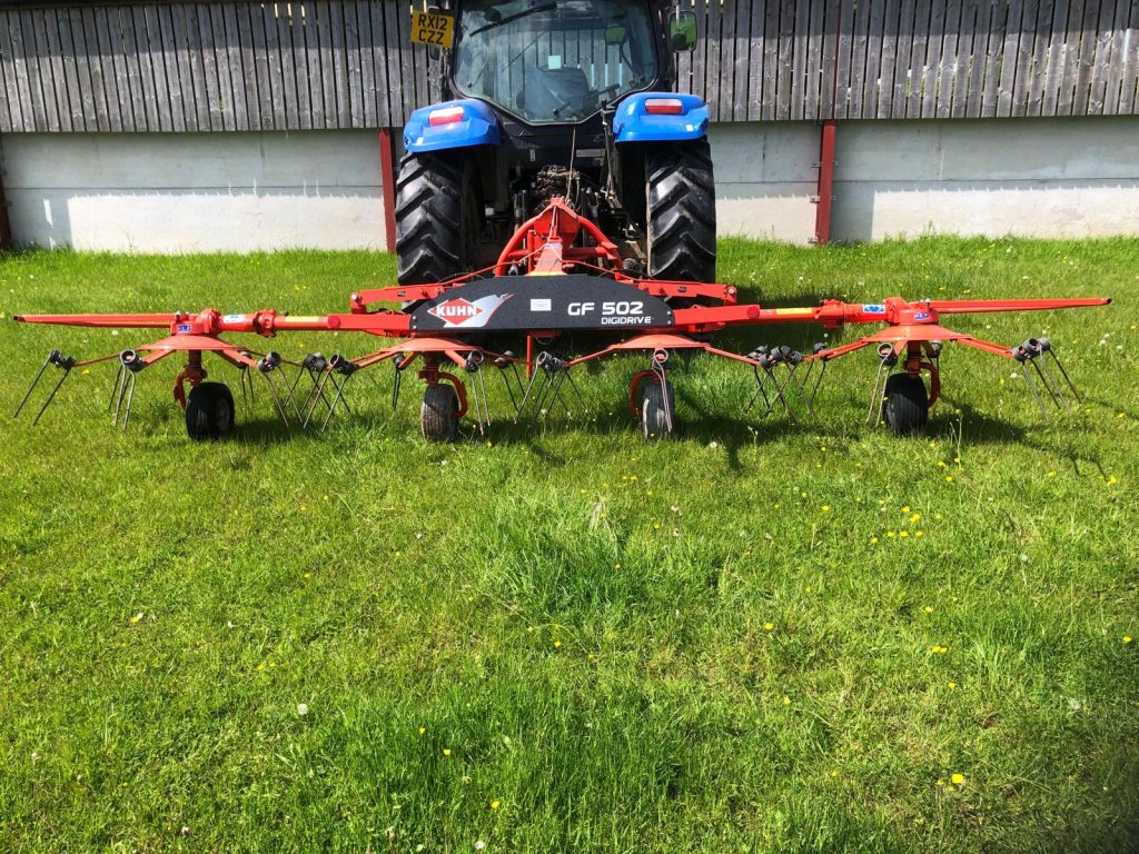 KUHN 4 Rotor Tedder