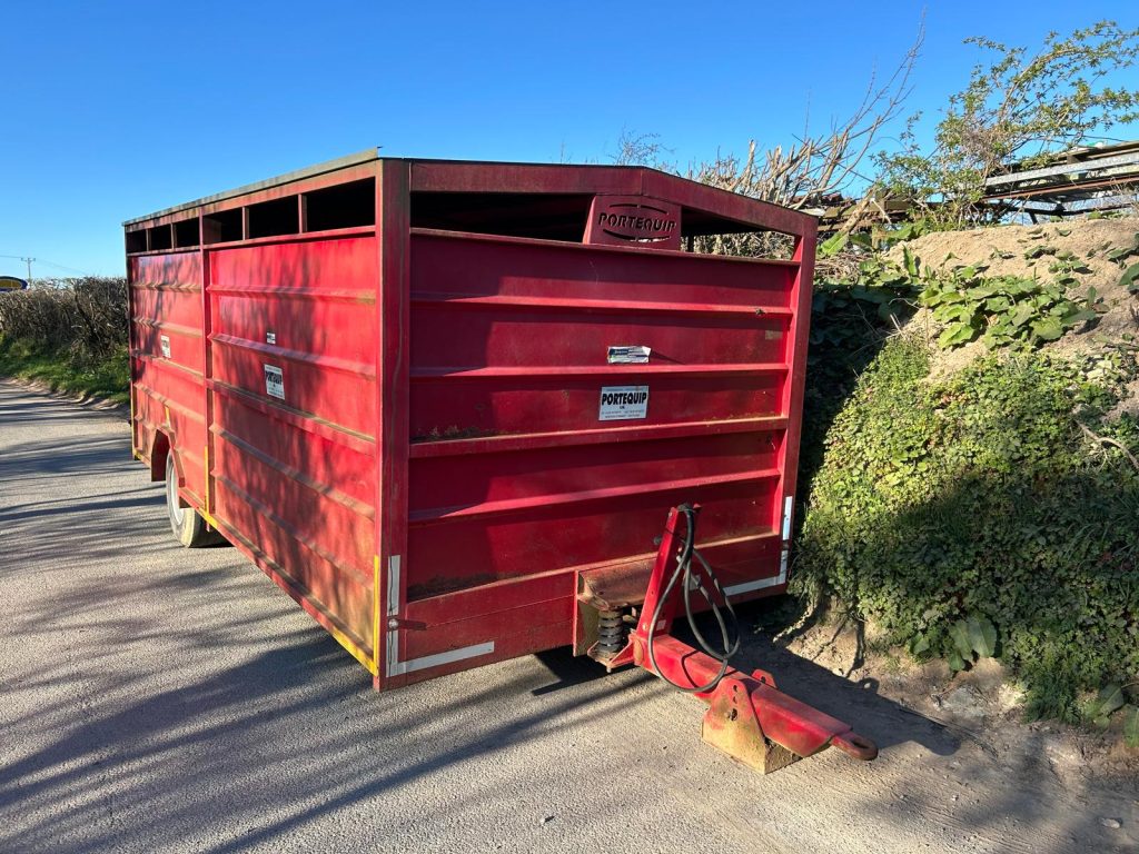 Portequip Livestock Trailer – 18′ x 8′