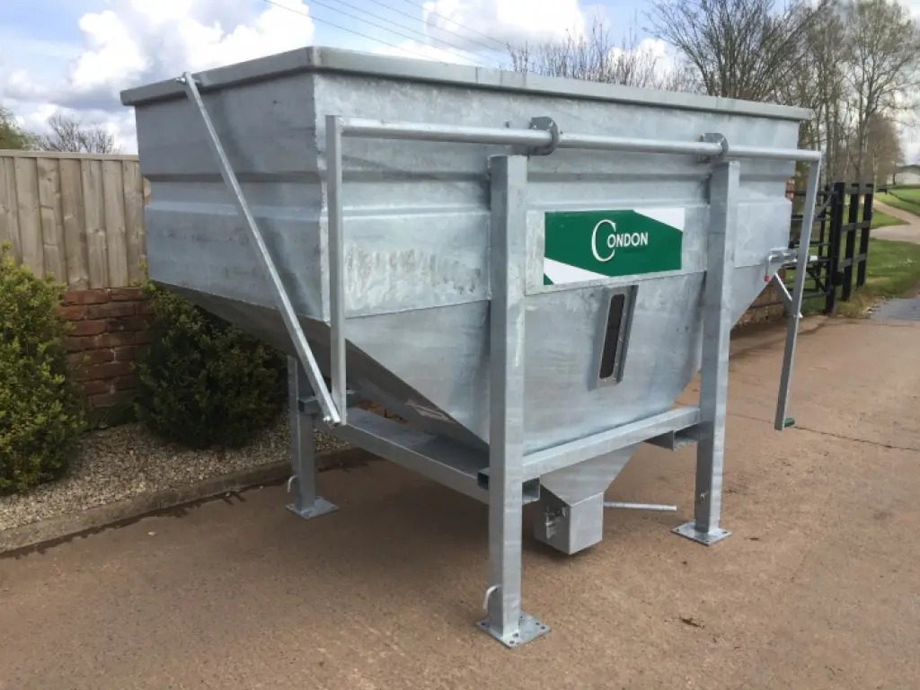 Condon Engineering 2 ton feed bin, NEW