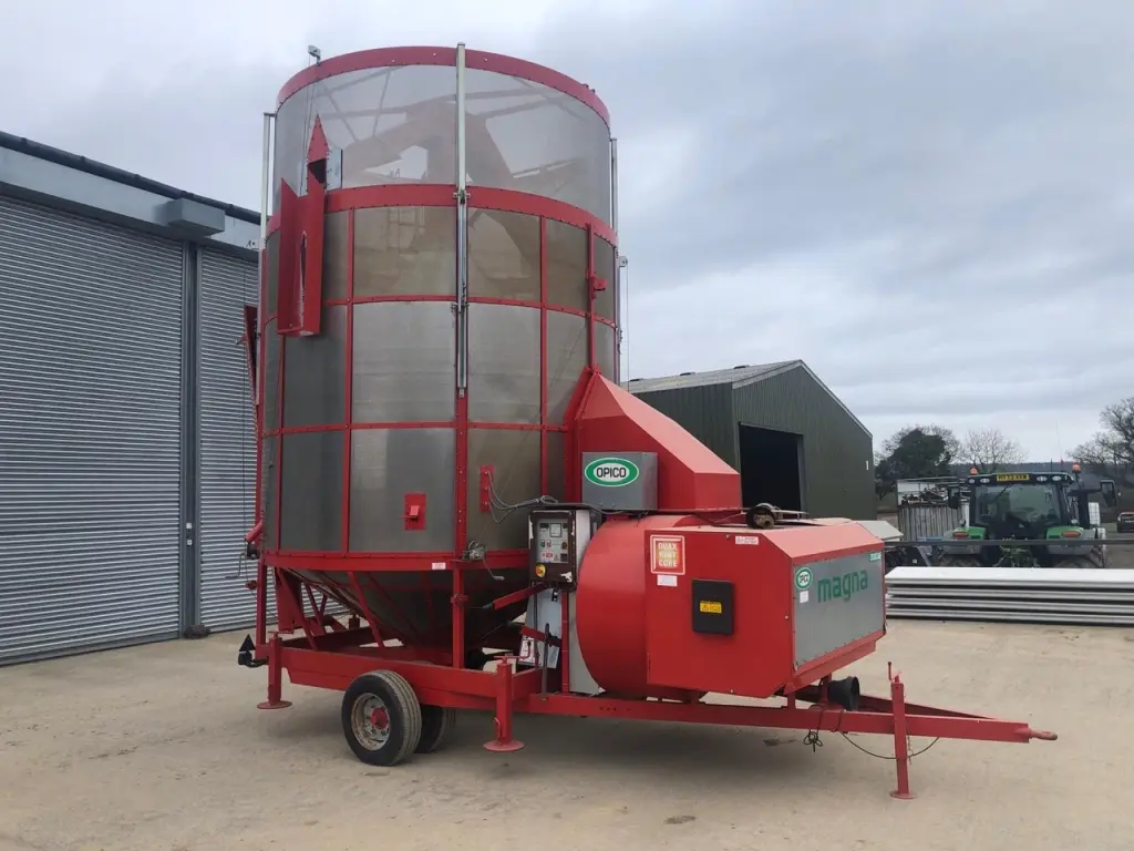 Opico 2000 QF Magna mobile grain dryer, 2012, 294 hours