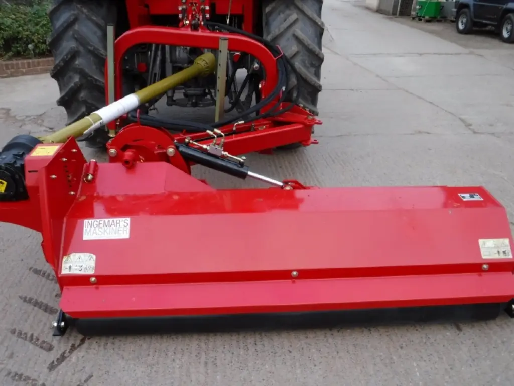 Ingemars 3 point linkage flail topper,