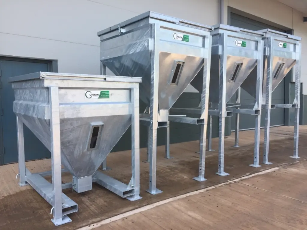 Condon Engineering 1 ton feed bin, NEW