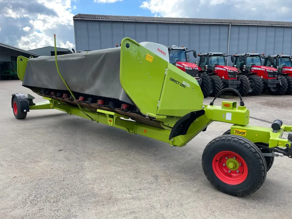 Claas 500P whole crop header, 2022