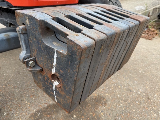 Set of 10 Kubota Weights