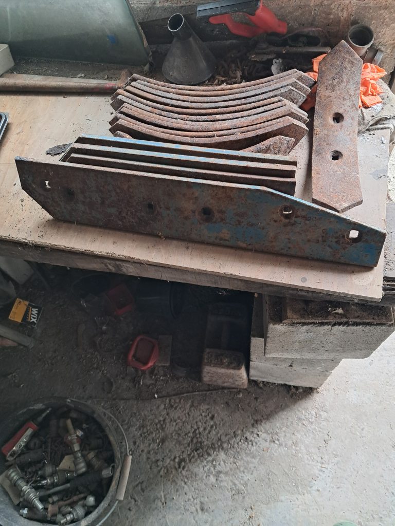 Ransome plough spares