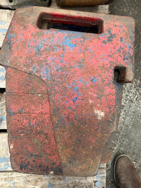 4 Massey Ferguson front weights