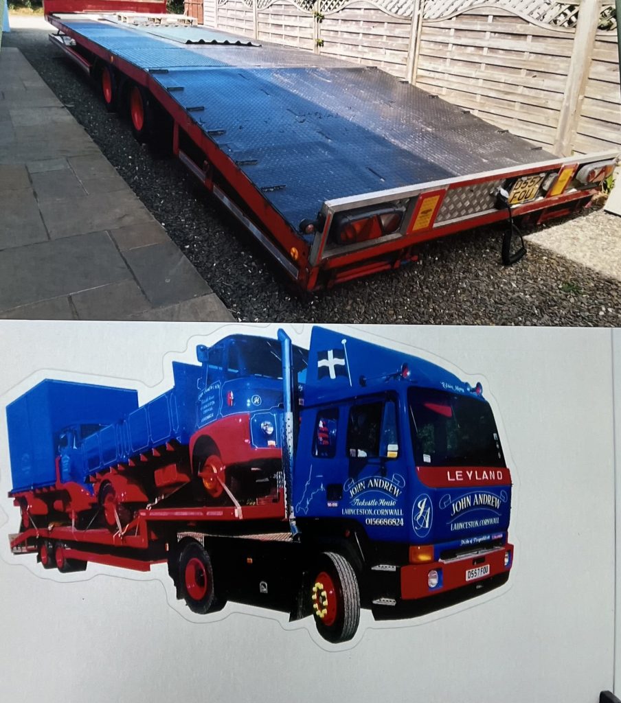 1990 York Step Frame Trailer