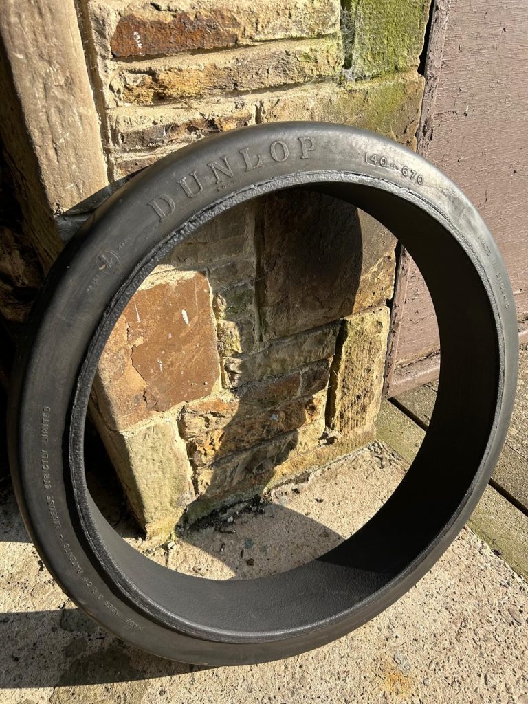 Dunlop Solid Rubber Tyre