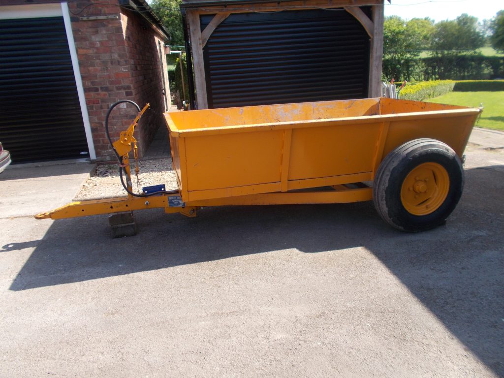Wheatley 15cwt tipping trailer