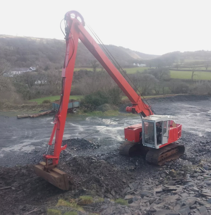 Priestman VC15 Long Reach excavator