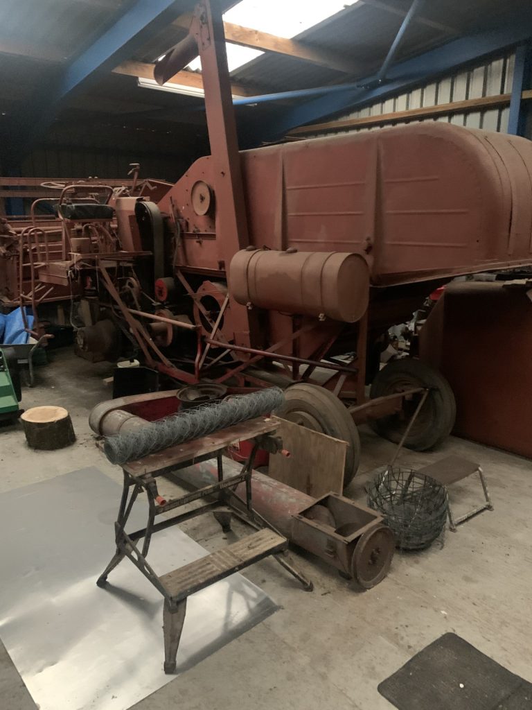 1953 Massey Harris 780 combine