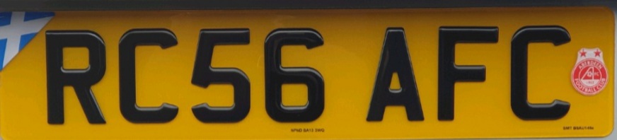 Private Registration Plate