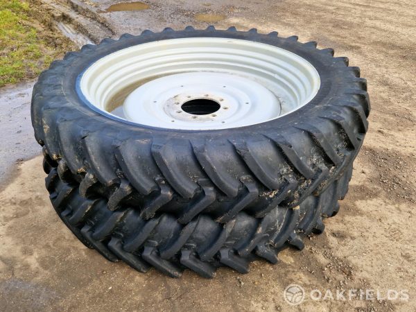 Pair of 340/85R46 Rowcrop Wheels