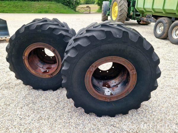 Pair of 48 x 25.00 Goodyear Terra-Tires