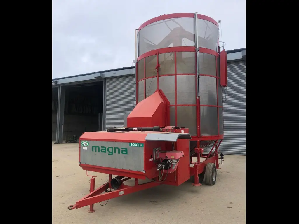 Opico 2000 QF Magna mobile grain dryer, 2012, 294 hours
