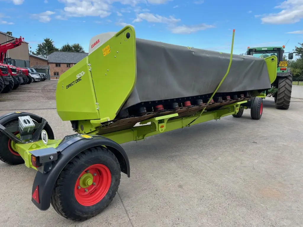 Claas 500P whole crop header, 2022