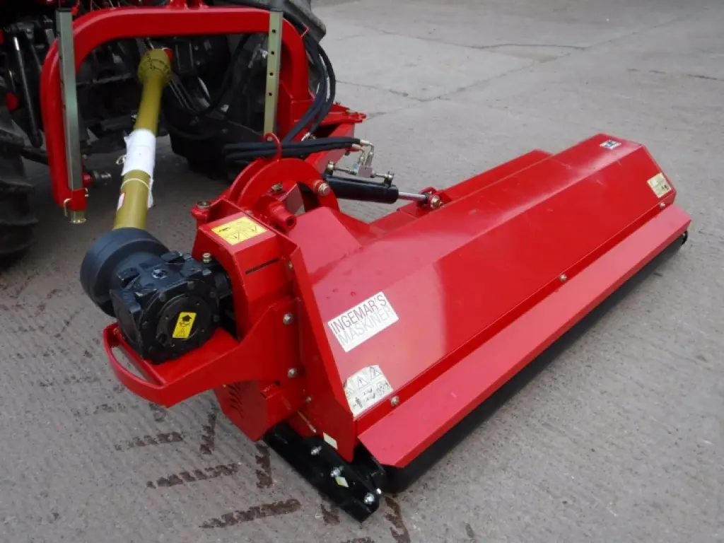 Ingemars 3 point linkage flail topper,