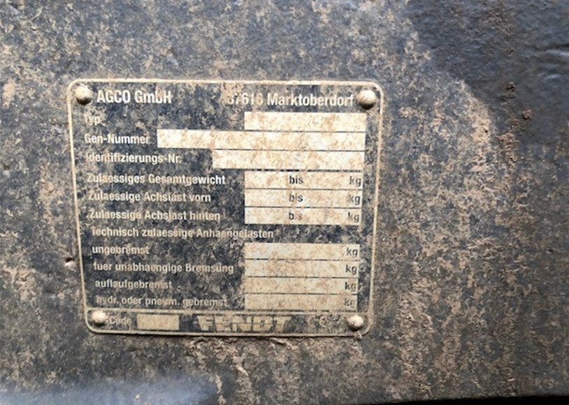 Fendt 724 Tractor