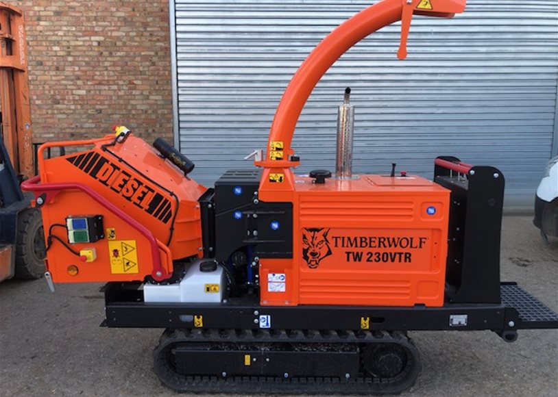 Timberwolf TW 230VTR Woodchipper