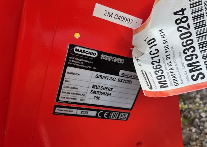 Maschio GIRAFFA XL Flail Mower