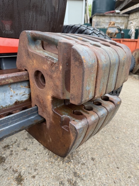 Set of 5 Kubota Weights