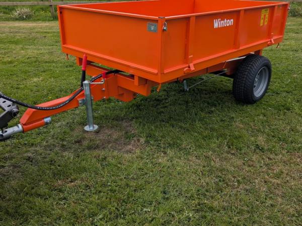 NEW WINTON 1.5 TON TIPPING TRAILER