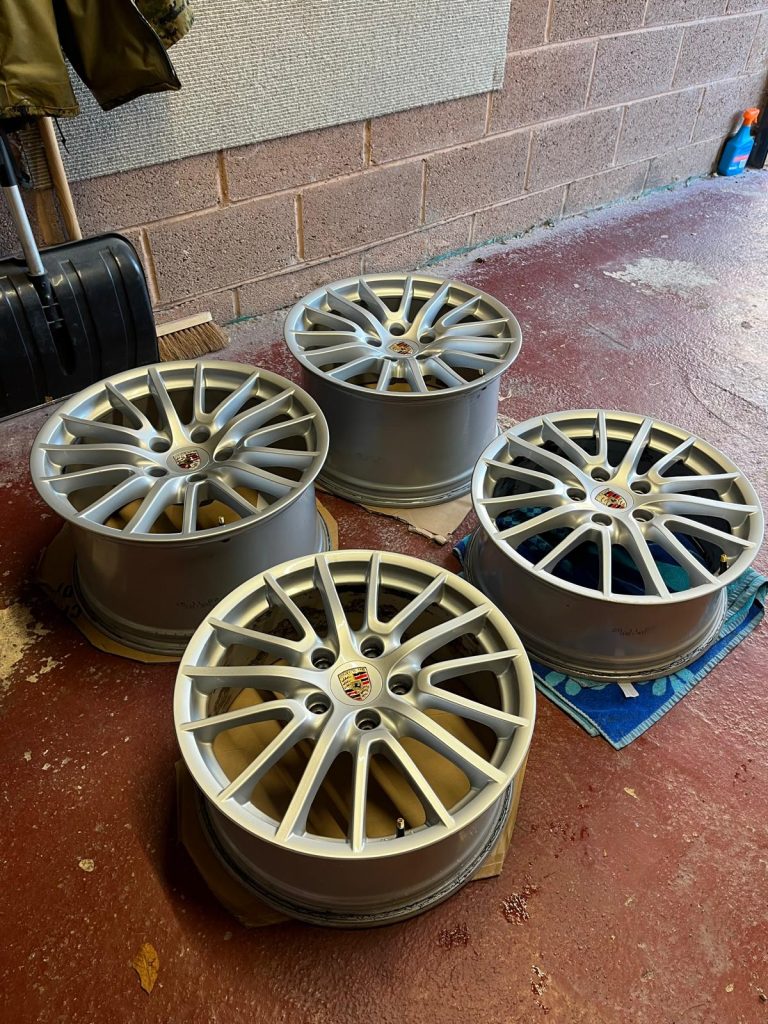 Porsche alloy wheels