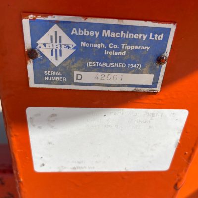 Abbey 1600 Gallon Slurry Tanker