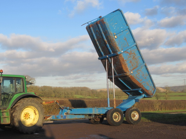 Bunnings 14t dump trailer