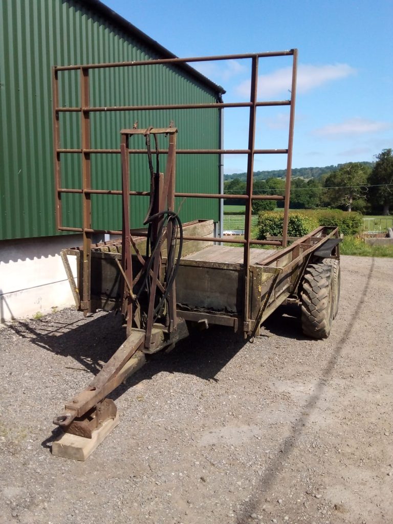 7 ton tipping trailer