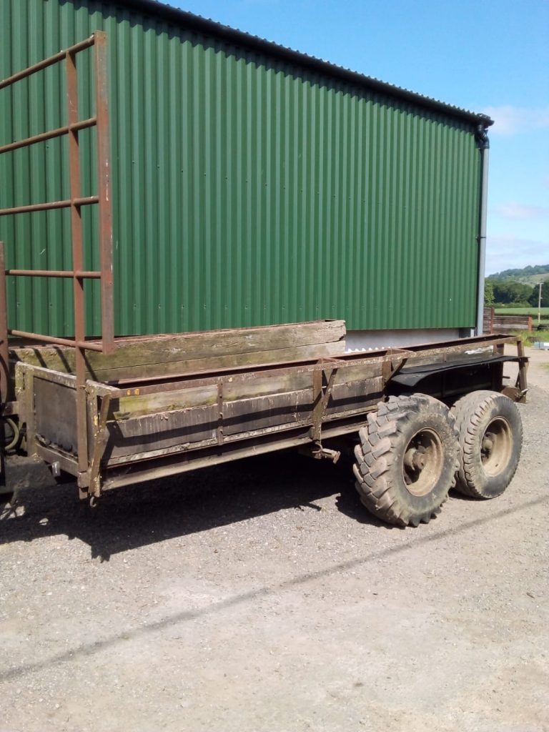 7 ton tipping trailer