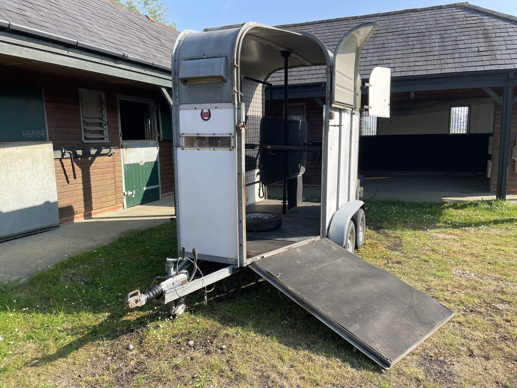 RICE DOUBLE HORSE TRAILER