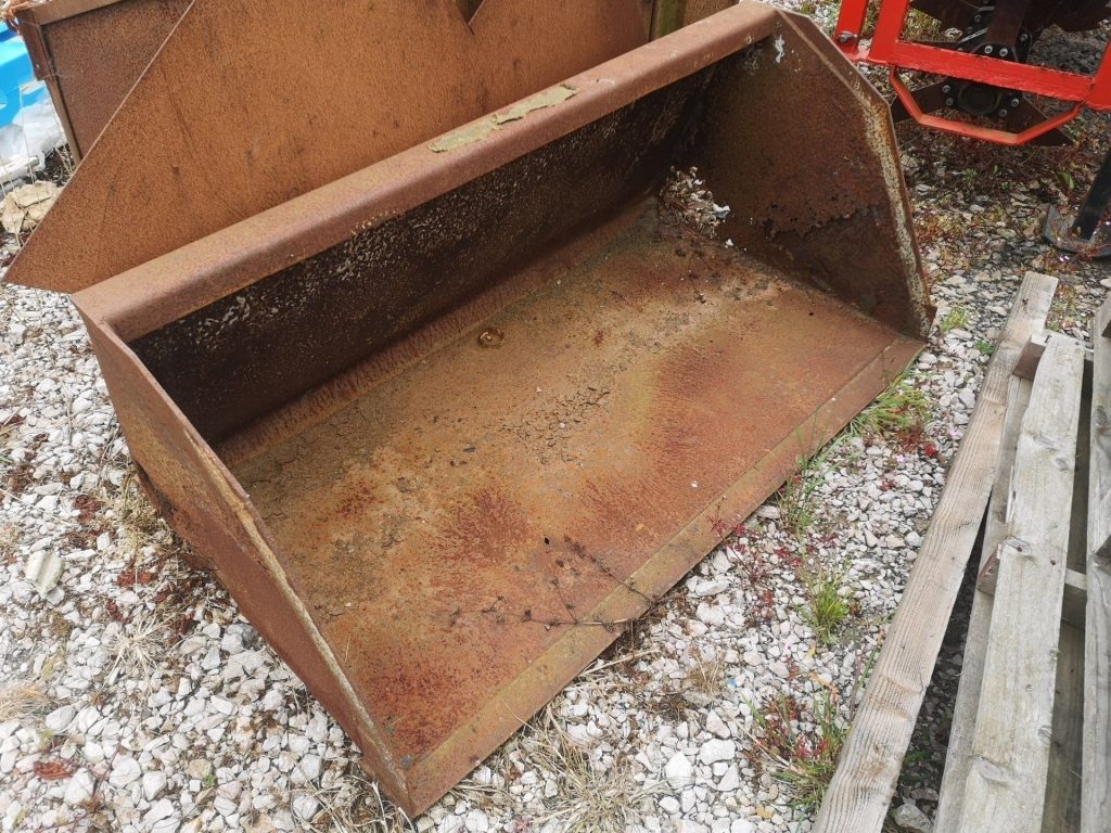 Used Bobcat skid steer bucket