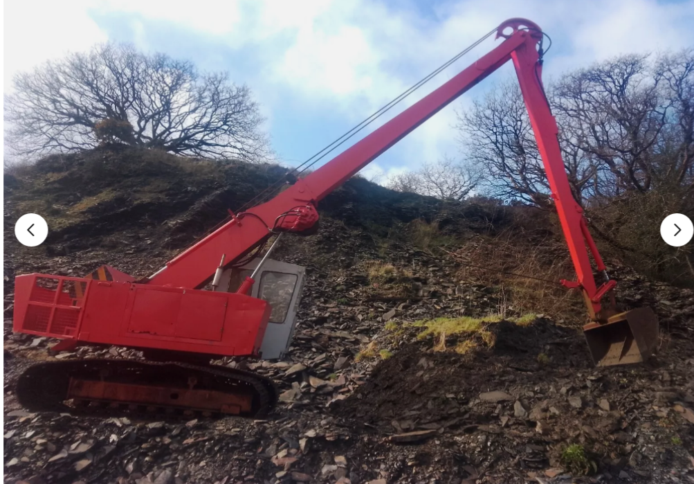 Priestman VC15 Long reach excavator