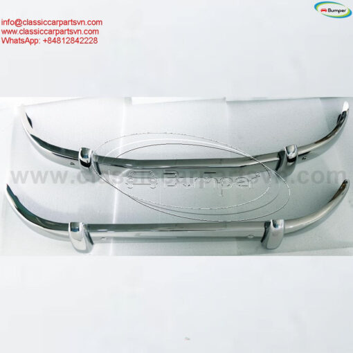 Saab 93 (1956-1959) bumpers full set new by stainless steel