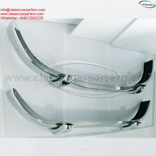 Saab 93 (1956-1959) bumpers full set new by stainless steel