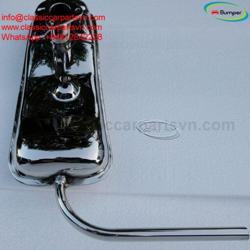Exhaust of Vespa by stainless steel new