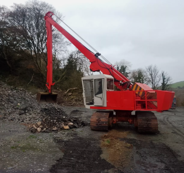 Priestman VC15 Long reach excavator