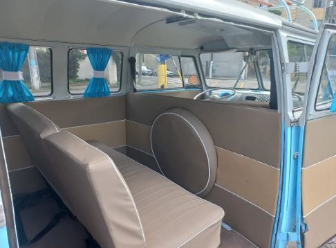VW T1 splitwindow bus 1975