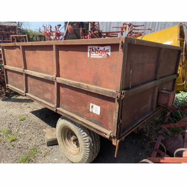 Teagle 4 Ton Tipping Trailer Drop Side £1650.00