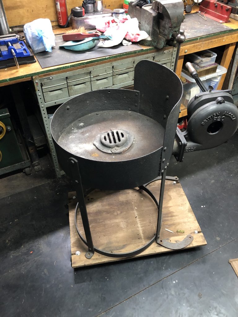 Vintage Allday portable Blacksmiths Forge
