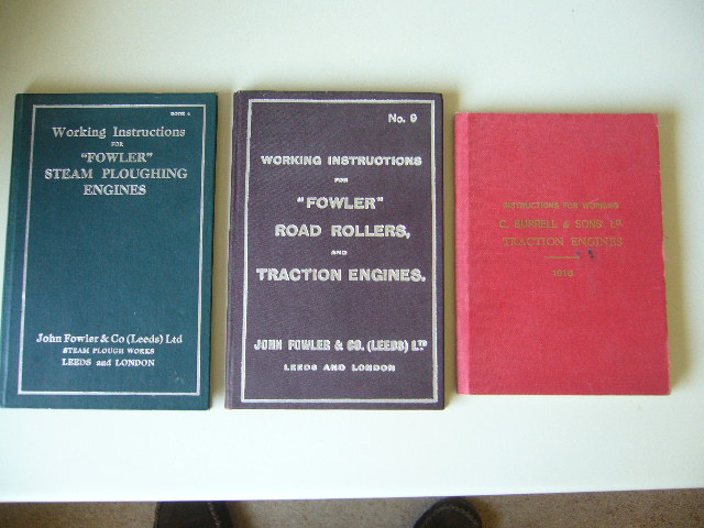 Facsimile Copies (3) of Working Instructions