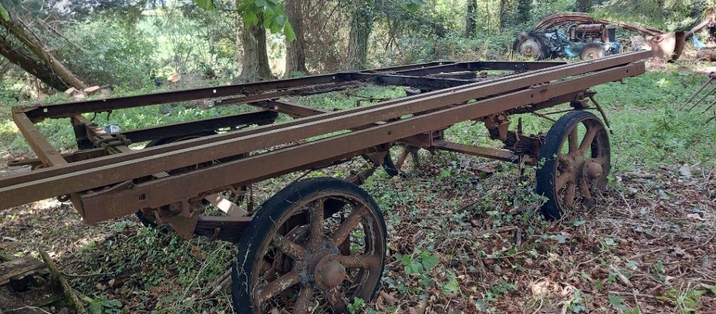 Steam wagon trailer 1920's