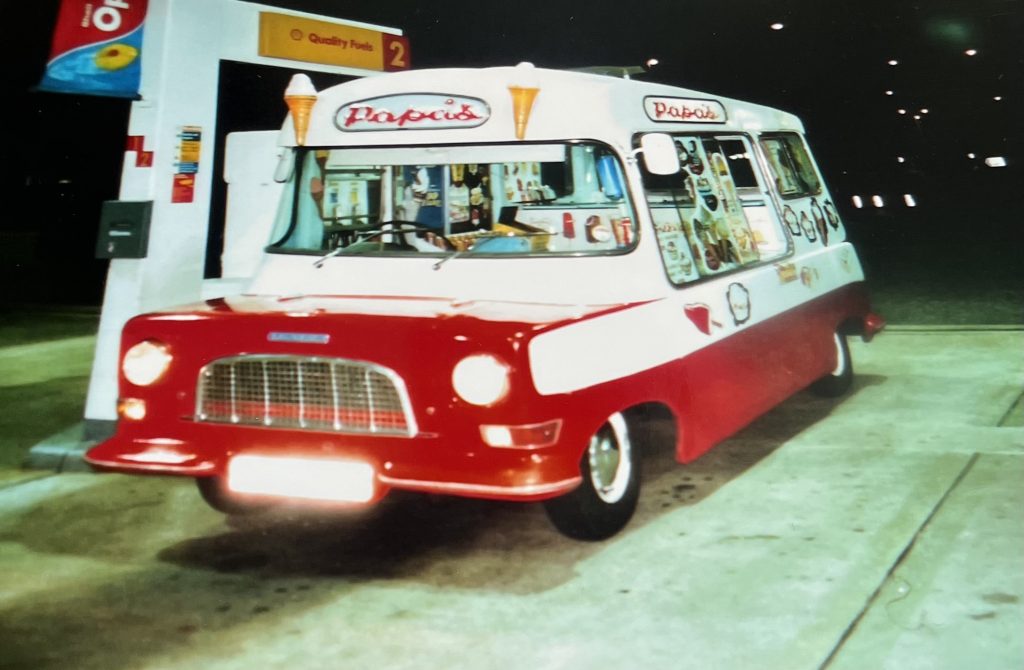 Classic ice cream van